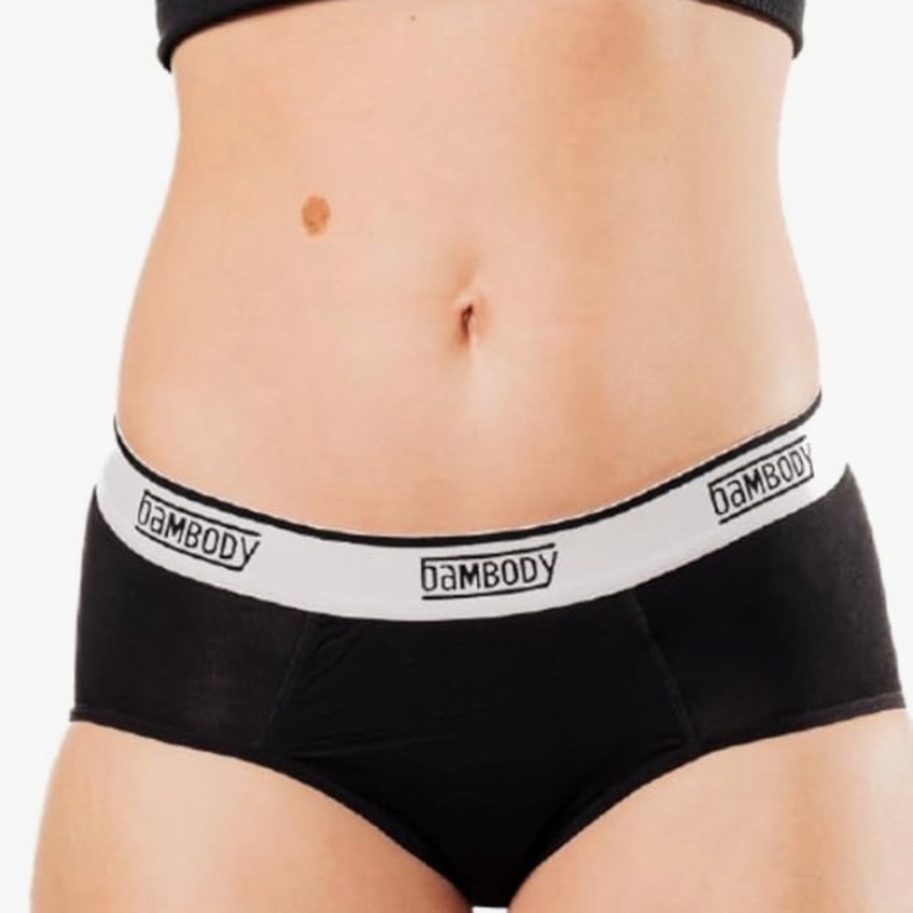 Bambody Absorbent Hipster: Sporty Period Underwear for Women & Teens - Menstrual
